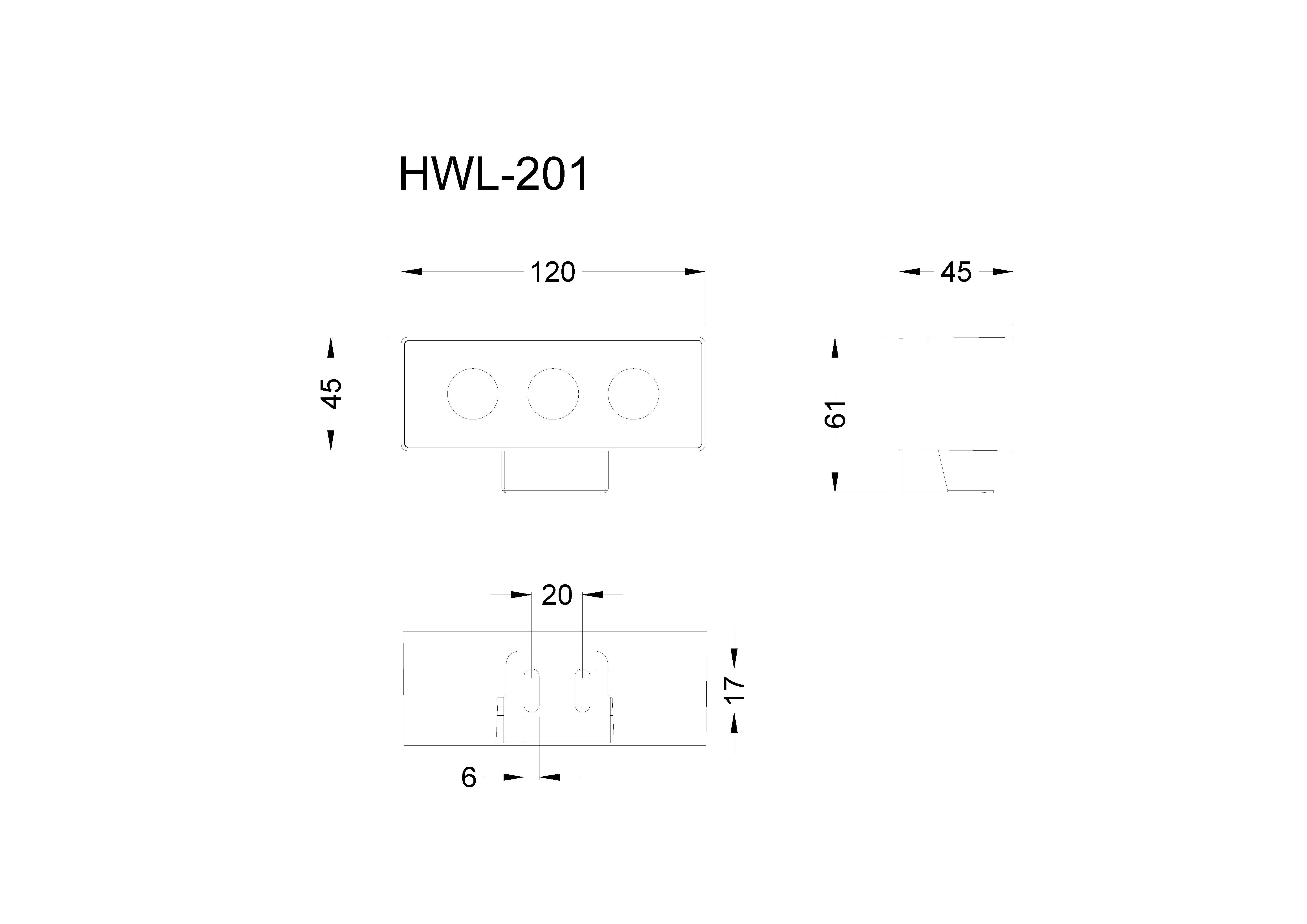 尺寸图HWL-201